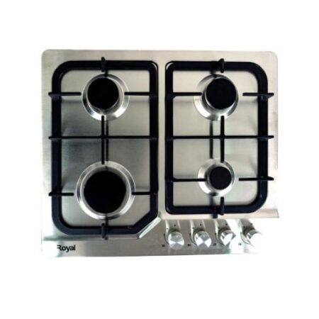 Royal 60cm Built-in 4 Gas Hob Burner - RBGH60S4S